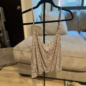 Z Supply Crop Loose Tank with adjustable straps